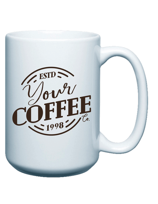 Your Brand-Coffee Mug - 15oz.