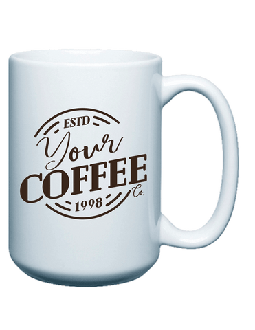 Your Brand-Coffee Mug - 15oz.